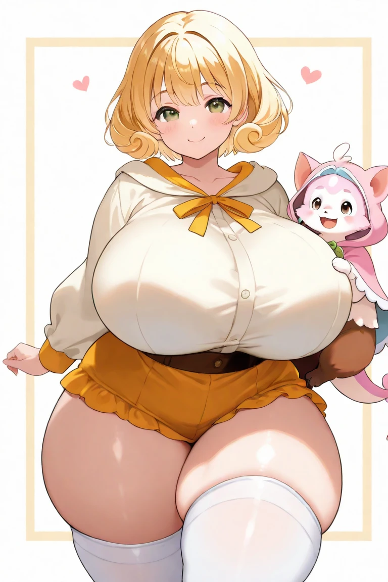 masterpiece, best quality, very aesthetic, absurdres, 1girl, mature_lady,pink_bodysuit,covered_nipple,hugging a cat,,darkness_(konosuba), kono_subarashii_sekai_ni_shukufuku_wo!, 1girl, long_hair, ponytail, blonde_hair, x_hair_ornament, braid, blue_eyes,,in a botanical garden,blur background,background defocus,from below