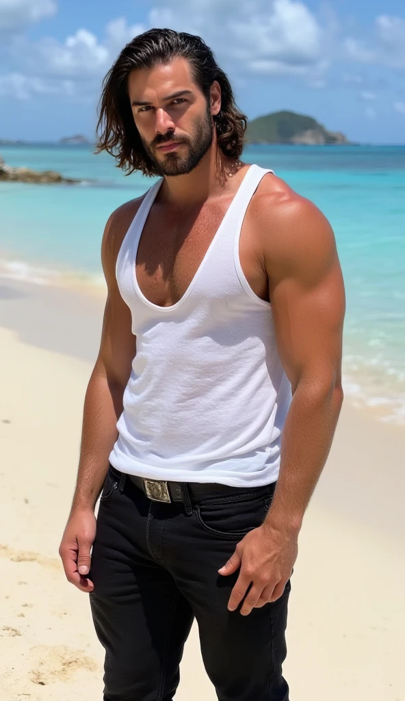 Handsome Shirtless Turkish men Nude, age 19, smile, hairy body, 14 inches biceps, Hands Up, show Hairy armpits, Abs, underwear, bugle