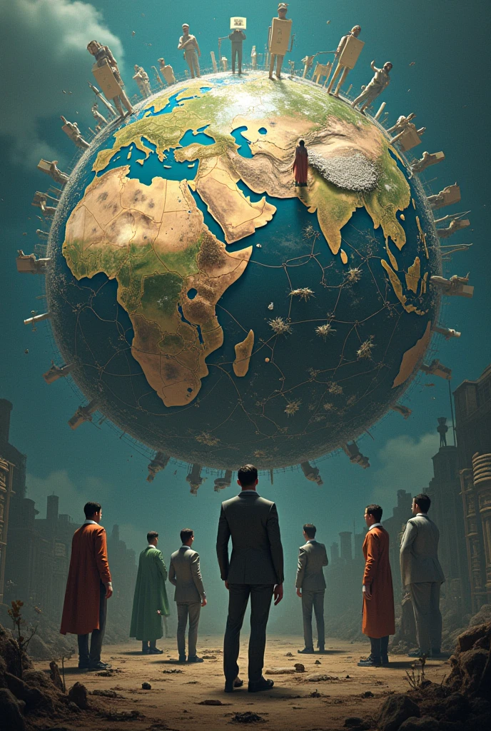 countries with different problems of different types