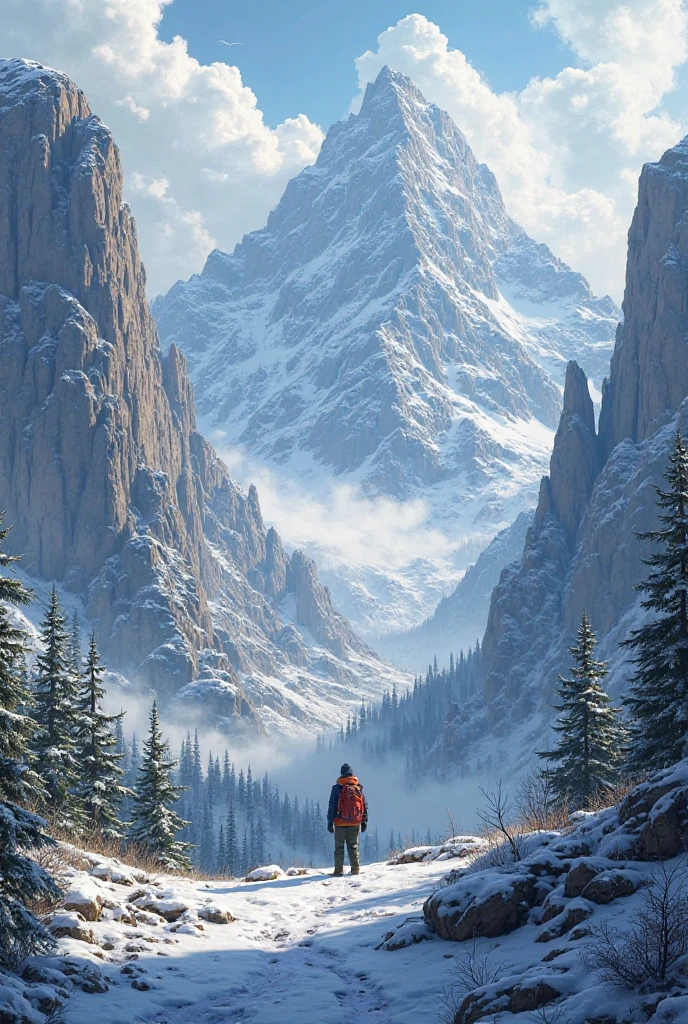 More in the mountains