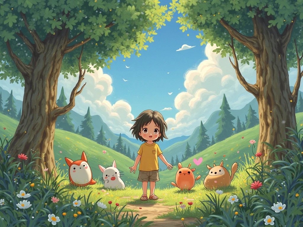 I want you to transform that image into a Ghibli