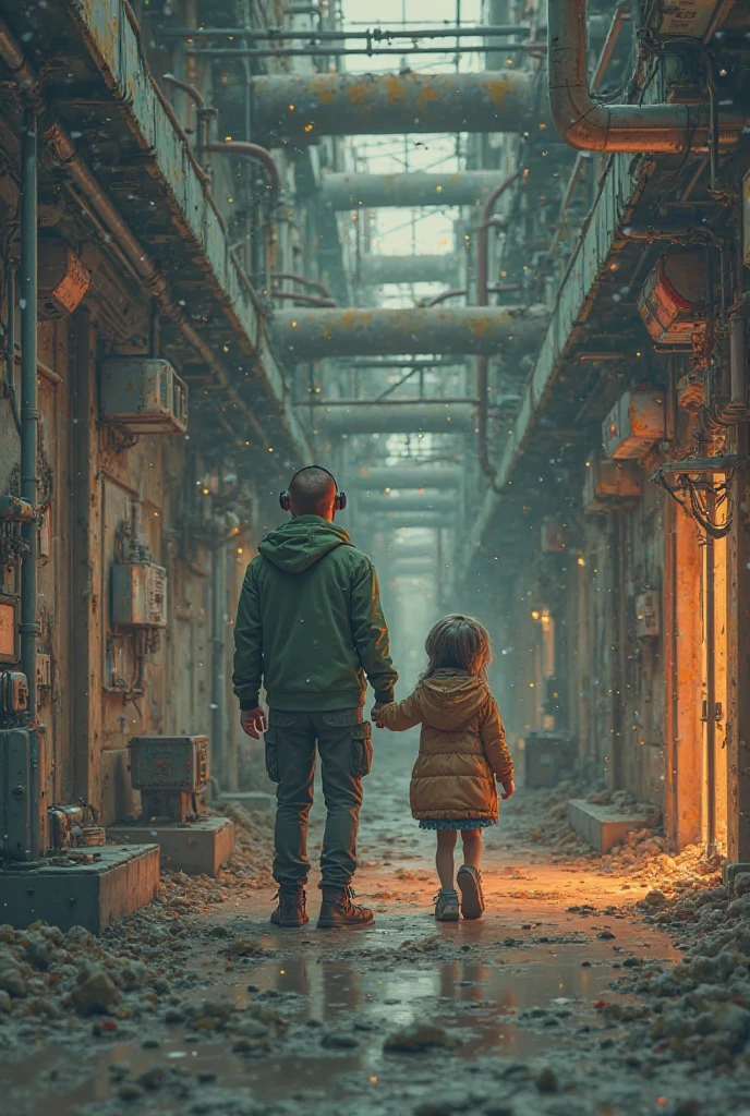 You can create a comic based on this mini story?:
You can create a comic of this mini story?:

Have you ever wondered if to create life it does Love is missing?

I used to think so, but then I understood that no. They made me loveless, with pure indifference and ambition. I don't know exactly when I opened my eyes for the first time, but from the start I felt angry. I didn't know who or why... I just felt it, like those needles that went through my veins every day.

I was born from a strange mix of different DNA and years of research. It was attempt number 29-E, the only one that supposedly went well. But then I found out that it wasn't so.

I remember perfectly well the day when everything went to hell. I heard that they were planning to open up, to take what made me special, to disarm me as if it were a broken toy. They said it in front of me, without caring about anything. And I didn't eat it. That afternoon, the installation was dyed with blood. Many died, I was like a bag.

I was lying in the dark for days, surrounded by the smell of death. I thought that's how far. Until he appeared: a guy dressed in green, with a strange colored hair and a gun in my hand. Even though I was dusty, I kindly asked her to leave. I didn't give a damn. So I was the one who cracked.

I survived as I could. Days without morph, sleepless nights. But fate is a lining and it returned to us to cross. this time, he came up and told me he was going to take care of me, on the condition that I didn't attack him. an atrocious hunger And I don't have the strength to argue, so I accepted. I took it to his house, he let me sleep in his living room and gave me clothes that had been his daughter's. I was left small, But don't worry, I adjusted my size and that's it.

I met your daughter, a sweet and cool girl.  in the beginning , I didn't understand why I they treated well, but little by little I loosened up.

Five years later

Time went by and, without realizing it, they became my family. They taught me what the warmth of a home was. but one day, a letter arrived.

I wasn't alone in the world.

Someone was looking for me. A brother .  a sister . Someone of blood.

I told the guy who had rescued me. We talk, and although it was fucked up to say goodbye, I knew I had to go. I also said goodbye to the baby, promising him that I would return.

The day I found my sister, I felt something new: happiness post. I was no longer alone. There was someone else like me. months We passed, understanding what we were similar to and what we weren't. Then I wanted to take her to meet my adoptive family, but she didn't trust them humans. It cost me, but I convinced her to come.

When we returned, went I found a surprise: the family had grown.  in the beginning  fue un flash, but then I understood that love has a thousand forms and spaces. We integrated and, Over time, we became inseparable.

My sister and I were no longer laboratory bugs. We had found our place in the world. a home. A family. Now, we could start from scratch. With the past behind me and the future ahead, we went on an adventure, not knowing what was waiting for us, but for the first time, fearless. We were ready for whatever comes.

