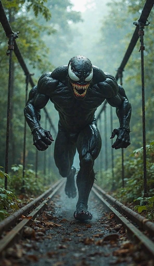 Venom combined with The Hulk
