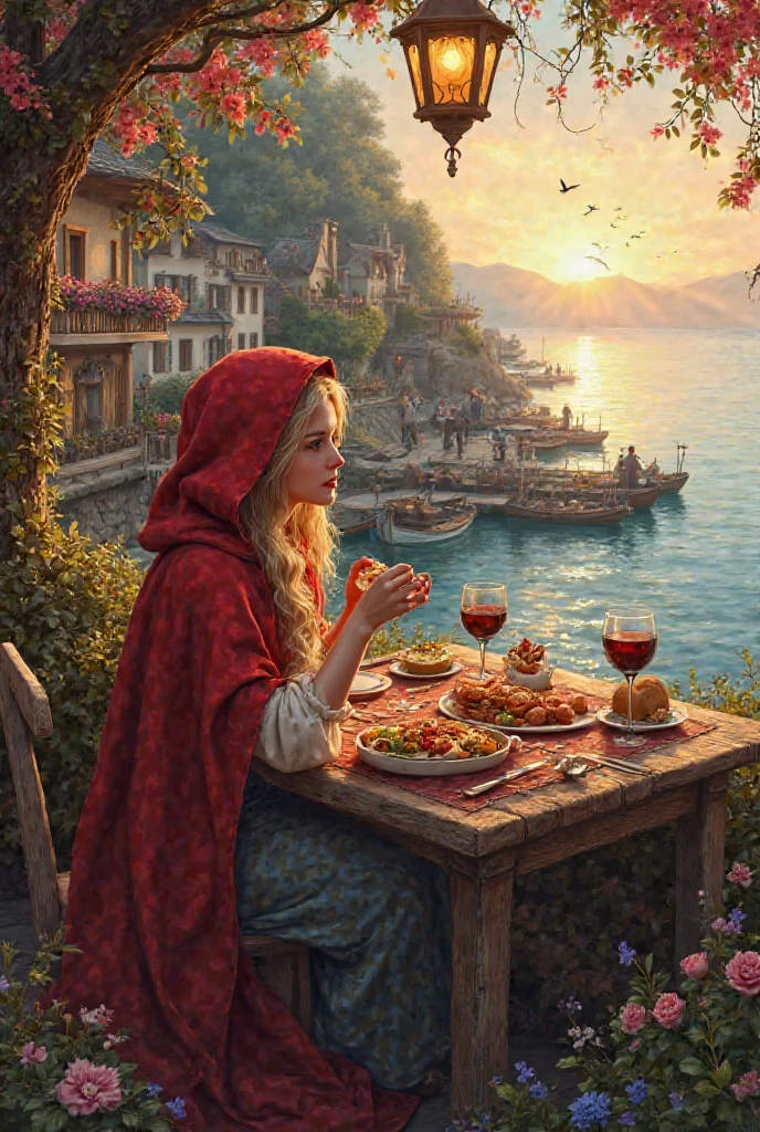 Red Riding Hood Fishing Village Dinner