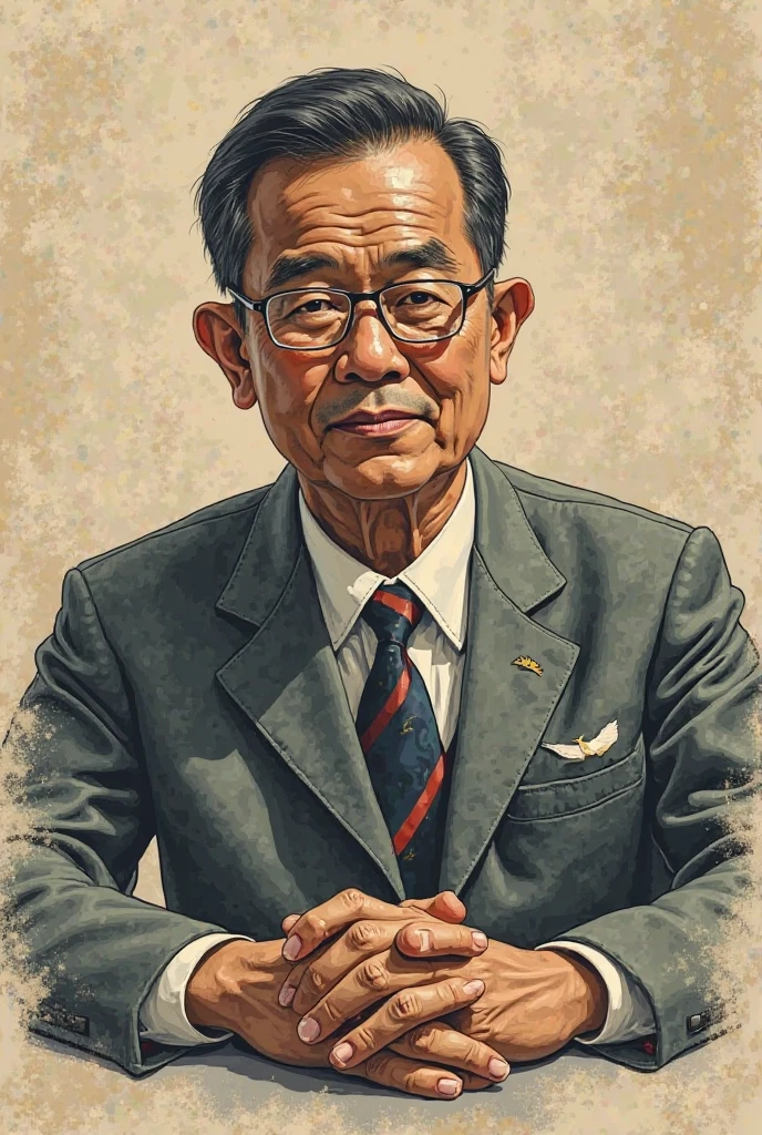  laurel ay nakaupo sa upuan ng presidential at may mga tali na pang puppey at pinalilbutan ng sunog. Ang sahig ay chess board sa kaliwa ay hapon at kanan ay pilipinas (magdagdag pa ng ibang  unique idea para sa caricature base sa info na pinrovide ko) sa pakikipag‑kolaborasyon at iba pang pangyayari kay José P. Laurel, batay lamang sa iyong ibinigay na teksto, sa pinakasimpleng Tagalog:
* Disyembre 1941: Inatasang Manatili – Inutusan ni Pangulong Quezon si Laurel na manatili sa Pilipinas (kasama si Jorge Vargas) para “pangalagaan ang bayan” at bawasan ang paghihirap ng tao sa nalalapit na pananakop ng Hapon. – Payo ni Gen. MacArthur: “Gawin ang lahat maliban sa panunumpa sa Hapon.”
* Enero 26, 1942: Philippine Executive Commission – Itinatag ang PEC bilang pansamantalang pamahalaan sa ilalim ng Japanese Military Administration. – Si Laurel ang Komisyoner ng Katarungan, na may Hapon na “tagapayo” sa bawat komisyon.
* Oktubre 14, 1943: Ikalawang Republika – Itinatag ang Republika ng Pilipinas sa ilalim ng Kalibapi; inihalal si Laurel bilang pangulo. – Tinanggihan niyang magpadala ng tropang Pilipino sa digmaan; nagdeklara lamang ng “estado ng digmaan” noong Setyembre 22, 1944.
* Mga Pagpigil sa Impluwensiya ng Hapon – Hindi inihabilin kay Hapon ang mga bilanggong Pilipino (hal. Manuel Roxas). – Tinanggal ang Hapon na “tagapayo” sa Malacañang, nag‑broadcast para tulungan ang gerilya, at nagdeklara ng amnestiya sa mga gerilya.
* Disyembre 1944: Makapili at Paghiwalay ng Kapangyarihan – Nabigo si Laurel na ideklara ang digmaan kaya’t nagtatag ang Hapon ng Makapili (para kontrolin ang bansa nang hindi sa ilalim niya).
* 1945: Dissolusyon at Aresto – Nang lumikas sa Japan (Nara), idineklara niyang natapos na ang Ikalawang Republika. – Inaresto siya ng mga Amerikano, ikinulong sa Sugamo Prison (Tokyo) at dinala sa New Bilibid Prison.
* 1946 at 1949: Post‑War Politics – 1946: Maraming “kolaborador” ang nahalal, pero hindi kasama si Laurel. – 1949: Si Laurel ang kandidato ng Nacionalista Party sa pagkapangulo; natalo siya dahil hindi nasagot ng partido ang mga pangunahing suliranin (insurhensiya at kahirapan).

Mga mahahalagang pangyayari sa pakikipag‑collaborate ni Laurel
* Pangulo ng pamahalaang pinondohan ng Hapon Nahalal si José P. Laurel bilang pangulo ng Philippine Republic na itinayo ng mga Hapones noong okupasyon.
* “State of War,” hindi pormal na deklarasyon ng digmaan Ipinroklama niya ang “state of war” laban sa Amerika—gamit ang batas‑internasyonal para sabihin na hindi ito pormal na deklarasyon ng digmaan (hindi dumaan sa plenary session ng National Assembly).
* Pagtanggi sa sensor ng Hapones Tinanggihan niyang ipa‑edit ng Hapones ang kaniyang mga talumpati; nagsalita nang extemporaneous para hindi mabago ang nilalaman.
* Kompro­miso sa panunumpa Pinayagan niyang manumpa ang mga opisyal sa Hapones “bilang opisyal,” hindi sa bansang Hapon—ayon sa payo ni Vargas at batay sa internasyonal na batas.
* Depensa: “Nationalism in collaboration” Ipinagtanggol ni Laurel ang sarili niya sa paglilitis, sinabing ang layunin niya ay protektahan ang bayan at iligtas ang maraming Pilipino sa sobrang panghihimasok ng Hapones.

Pag-aresto, paglilitis, at pagkakakulong
* Pag-aresto at Sugamo Prison Nang bumalik ang mga Amerikano, inaresto si Laurel at ikinulong sa Sugamo Prison (Japan), tapos sa Iwahagi.
* Mahinang People’s Court • Mahina ang batas at suporta: 556 kaso, limang dibisyon ng korte, pero kulang sa pondo, sasakyan at kagamitan. • Inutos ni Gen. MacArthur sa US Counter‑Intelligence Corps na huwag makialam sa paglilitis.
* Simpatiya ng publiko Sa paglilitis, ipinakita ni Laurel kung paano niya sinikap iligtas ang mga Pilipino. Maraming nakaramdam ng awa at nagsabing bayani siya, hindi taksil.

Pag-amnestiya at hinabol na acquittal
* Noong 1947, nagdeklara si President Rojas ng amnestiya para sa political, economic at cultural collaborators.
* Tumanggi si Laurel na tanggapin ang amnestiya (may “stigma” raw), at hinabol ang ganap na acquittal sa Supreme Court.

Pangunahing prinsipyo ni Laurel
1. Pangalagaan ang national interest kaysa personal o banyagang utang‑na‑loob.
2. Limitahan ang kapangyarihan ng mananakop gamit ang batas‑internasyonal.
3. Iligtas ang mamamayan sa pinakamasamang epekto ng okupasyon—hindi hayaan silang abusuhin.
o3-mini