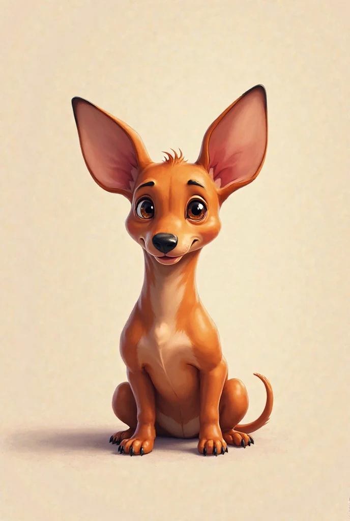Realistic red chihuahua