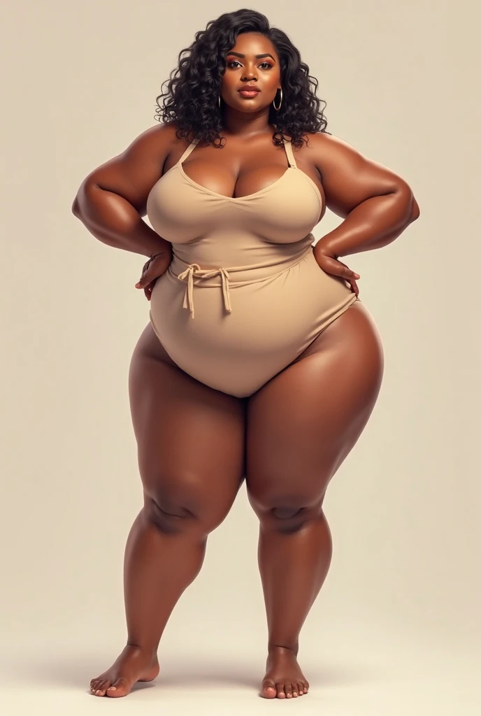A fat woman