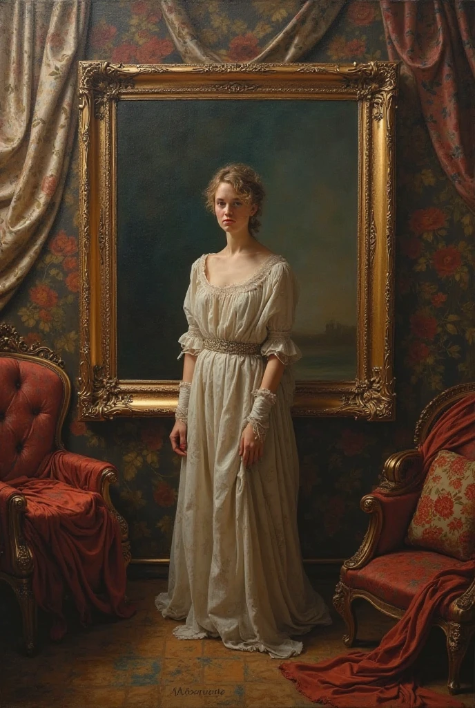 A painting with a painting