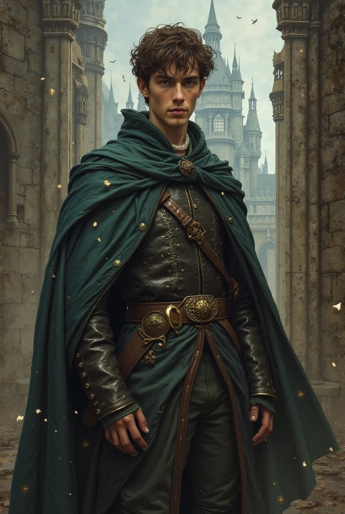 Can you create an image for the character Theodore in castle of otranto