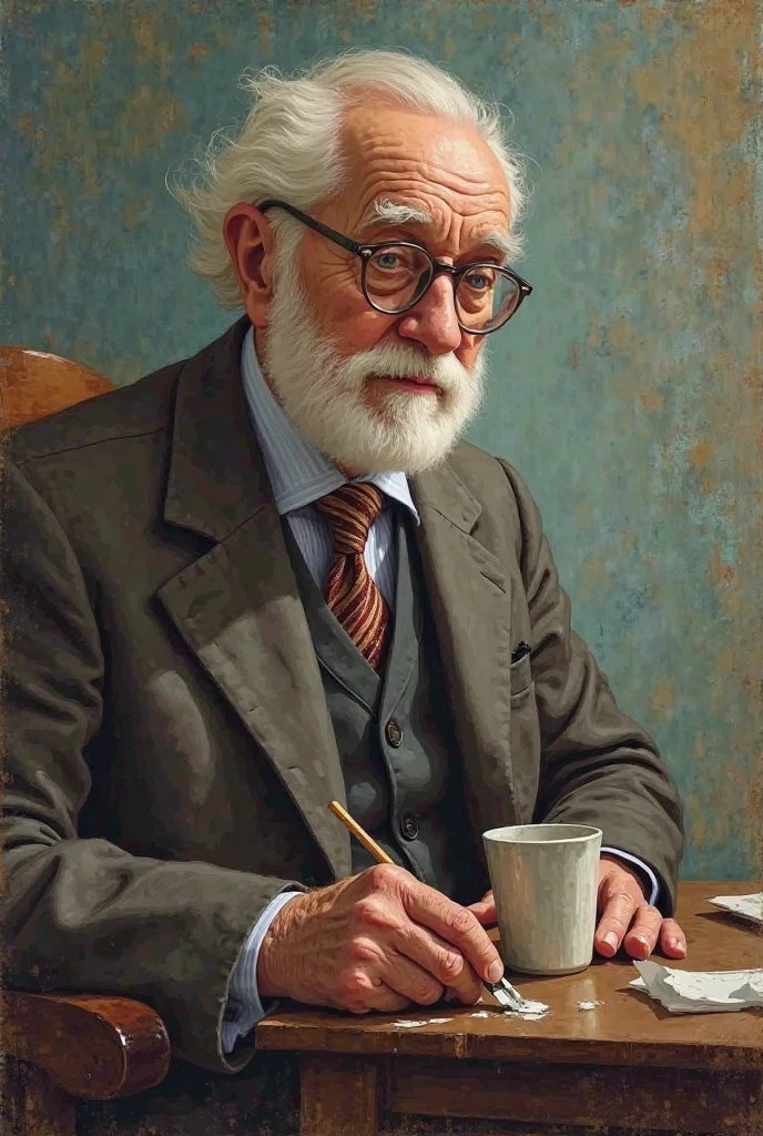 “Art for Heart's Sake” by R. Goldberg
"Here, take your juice," said Koppel, Mr. Ellsworth's servant and nurse.
"No," said Collis P. Ellsworth.
"But it's good for you, sir!"
"The doctor insists on it."
Koppel heard the front door bell and was glad to leave the room. He found Doctor Caswell in the hall downstairs.
"I can't do a thing with him," he told the doctor." He doesn't want to take his juice. I can't persuade him to take his medicine. He doesn't want me to read to him. He hates TV. He doesn't like anything!"
Doctor Caswell took the information with his usual professional calm. This was not an ordinary case. The old gentleman was in pretty good health for a man of seventy. But it was necessary to keep him from buying things. His financial transactions always ended in failure, which was bad for his health.
"How are you this morning? Feeling better?" asked the doctor. "I hear you haven't been obeying my orders."
The doctor drew up a chair and sat down close to the old man. He had to do his duty. "I'd like to make a suggestion," he said quietly. He didn't want to argue with the old man.
Old Ellsworth looked at him over his glasses. The way Doctor Caswell said it made him suspicions. "What is it, more medicine, more automobile rides to keep me away from the office?" the old man asked with suspicion. "Not at all," said the doctor. "I've been thinking of something different. As a matter of fact I'd like to suggest that you should take up art. I don't mean seriously of course," said the doctor, "just try. You'll like it."
Much to his surprise the old man agreed. He only asked who was going to teach him drawing. "I've thought of that too," said the doctor. "I know a student from an art school who can come round once a week. If you don't like it, after a little while you can throw him out."
The person he had in mind and promised to bring over was a certain Frank Swain, eighteen years old and a capable student. Like most students he needed money. Doctor Caswell kept his promise.
He got in touch with Frank Swain and the lessons began. The old man liked it so much that when at the end of the first lesson Koppel came in and apologised to him for interrupting the lesson, as the old man needed a rest, Ellsworth looked disappointed.
When the art student came the following week, he saw a drawing on the table. It was a vase. But something was definitely wrong with it.
"Well, what do you think of it?" asked the old man stepping aside.
"I don't mean to hurt you, sir...", began Swain.
"I see," the old man interrupted, "the halves don't match. I can't say I am good at drawing. Listen, young man," he whispered. "I want to ask you something before Old Juice comes again. I don't want to speak in his presence."
"Yes, sir," said Swain with respect.
"I've been thinking... Could you come twice a week or perhaps three times?"
"Sure, Mr. Ellsworth," the student said respectfully.
"When shall I come?"
They arranged to meet on Monday, Wednesday and Friday.
As the weeks went by, Swain's visits grew more frequent. The old man drank his juice obediently. Doctor Caswell hoped that business had been forgotten forever.
When spring came, Ellsworth painted a picture which he called "Trees Dressed in White." The picture was awful. The trees in it looked like salad thrown up ????????????????. Then he announced that he was going to display it at the Summer Show at the Lathrop Gallery. Doctor Caswell and Swain didn't believe it. They thought the old man was joking.
The summer show at the Lathrop Gallery was the biggest exhibition of the year. All outstanding artists in the United States dreamt of winning a Lathrop prize.
To the astonishment of all "Trees Dressed in White" was accepted for the Show.
Young Swain went to the exhibition one afternoon and blushed when he saw "Trees Dressed in White" hanging on the wall. As two visitors stopped in front  of the strange picture, Swain rushed out. He was ashamed that a picture like that had been accepted for the show. 
However Swain did not give up teaching the old man. Every time Koppel entered the room he found the old man painting something. Koppel even thought of hiding the brush from him. The old man seldom mentioned his picture and was usually cheerful.
Two days before the close of the exhibition Ellsworth received a letter. Koppel brought it when Swain and the doctor were in the room. "Read it to me," asked the old man putting aside the brush he was holding in his hand. "My eyes are tired from painting."
The letter said: "It gives the Lathrop Gallery pleasure to announce that Collis P. Ellsworth has been awarded the First Landscape Prize of ten thousand dollars for his painting "Trees Dressed in White".
Swain became dumb with astonishment. Koppel dropped the glass with juice he was about to give Ellsworth. Doctor Caswell managed to keep calm. "Congratulations, Mr. Ellsworth," said the doctor. "Fine, fine... Frankly, I didn't expect that your picture would win the prize. Anyway I've proved to you that art is more satisfying than business."
"Art is nothing. I bought the Lathrop Gallery," said the old man highly pleased with the effect of his deception.