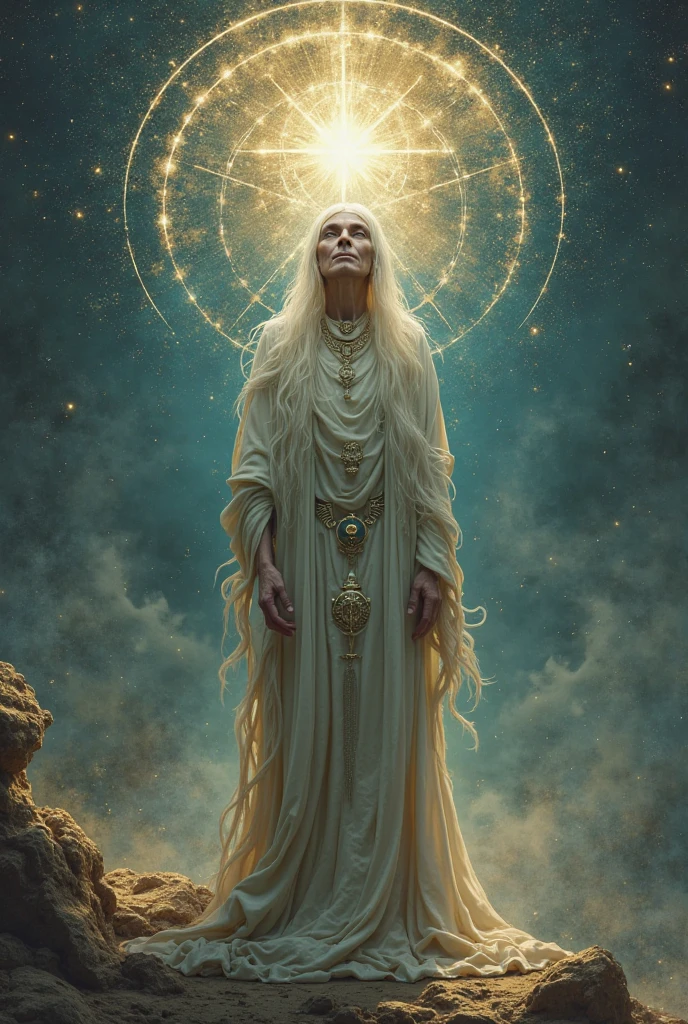 Give me a picture that symbolizes immortality as a blessing and curse at the same time