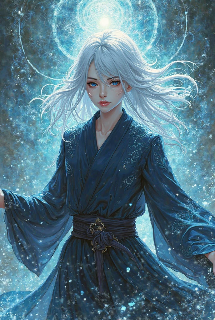 Use more of the Jujitsu Kaisen trait and change his hair to white