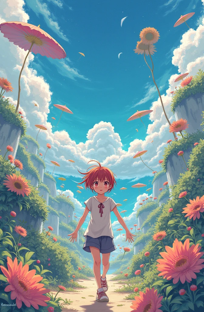 Draw this photo into anime