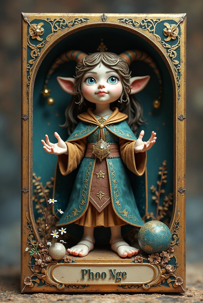 a baby in a mythological style crib, with a protective amulet on the neck, face sharp as from a photo of very high resolution (detailed face), full body, (full body), extremely detailed and high quality, 8k, cinematic, no serrations, traces and a famous artist, no blurred image, very well done strokes, no deformation in the eyes, mouth and nose, All designed perfectly, Leonardo da Vinci's style.