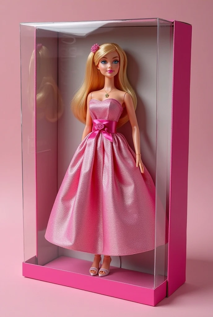 Emma Watson as a full-length Barbie doll 