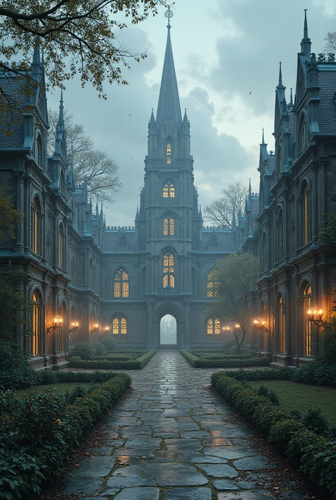 A university without people: mystical and elegant 