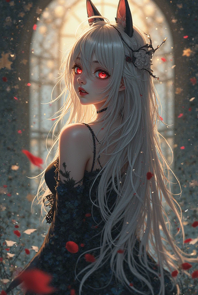 award winning nsfw erotic upper body portrait of [red riding hood:big bad wolf:10] wearing ((torn clothes)), (blood), with Ombre grey hairstyle with head in motion with hair billowing hair, Style-Autumn, (wind), standfing ((in a pine forest)), ((under trees)), storm with ((dark storm clouds)) and ((blowing leaves)), fluffy clouds in the sky, (paint splashes:1.3), (splatter:1.2), outrun, vaporware, shaded flat illustration, digital art, trending on artstation, highly detailed, fine detail, intricate, ((lens flare)), (backlighting), (bloom), [Style-Micro::30]