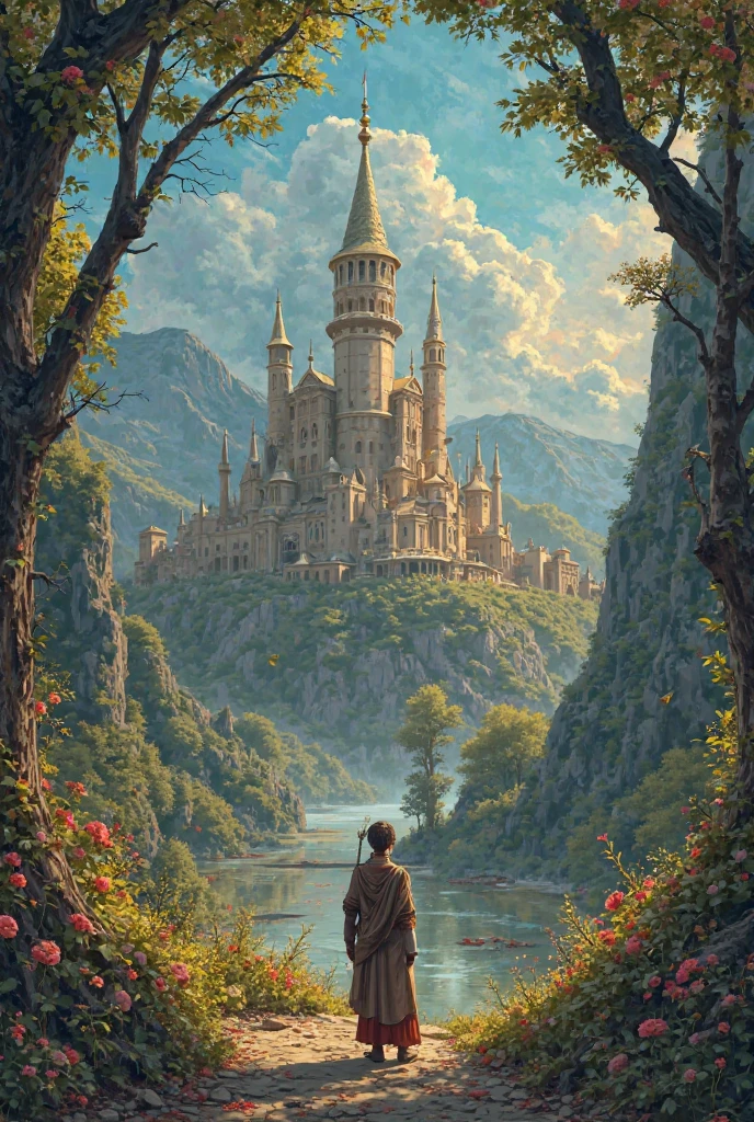 visualize one of the turkish fairy tales.