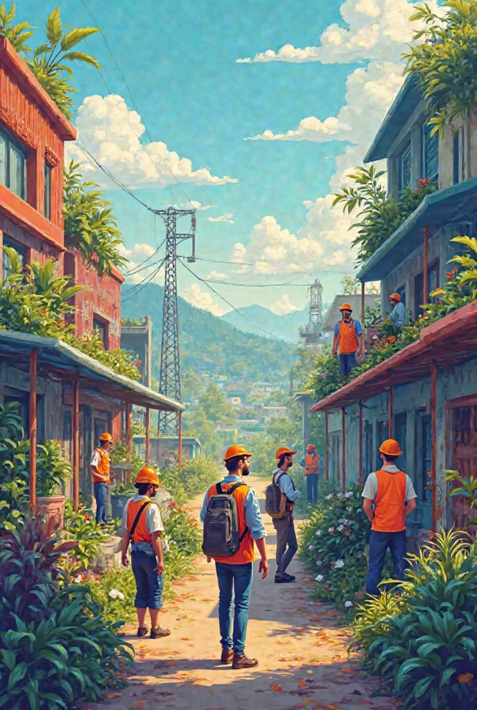 Dessin pour ETAP:  métiers de l'agriculture, récyclage, , Entrepreunariat, numérique