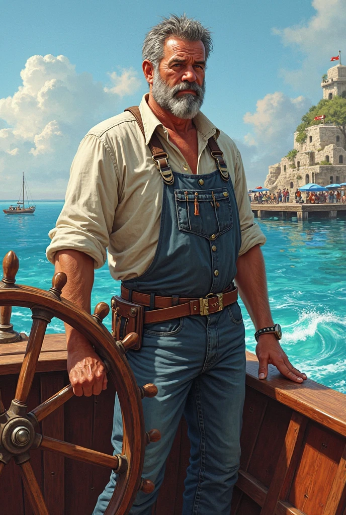 Generate captain for boat reantal realisitc