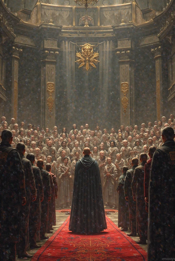 I didn't like it. I want a better picture of the meeting of the four chapters at the same time 