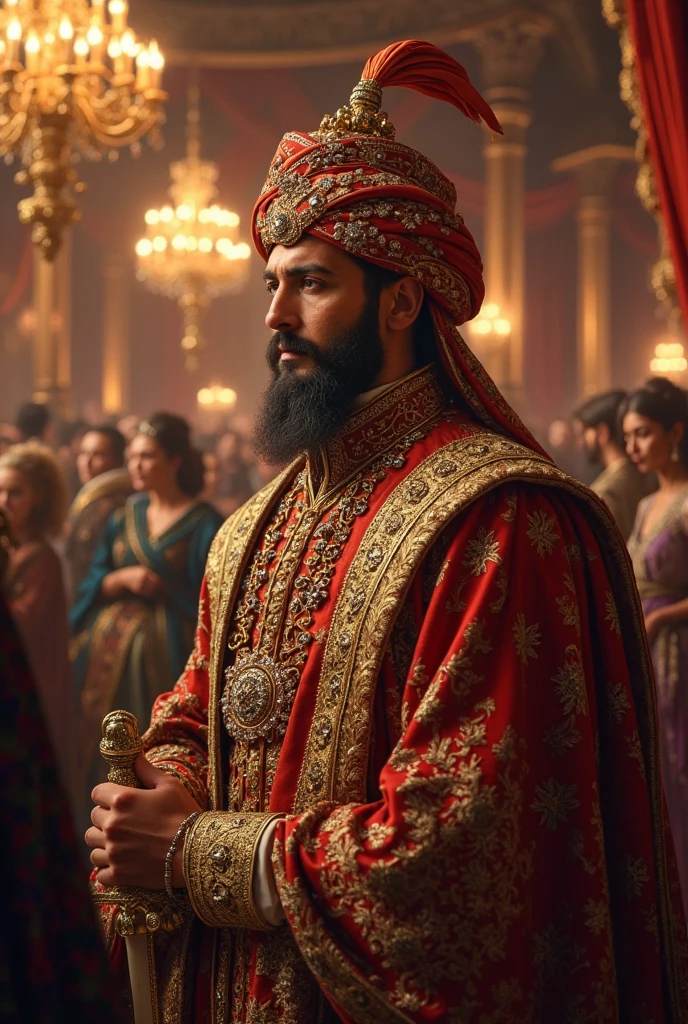 How would the Conqueror Sultan Mehmet dress going to an opera performance