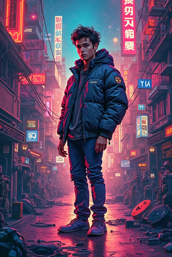 A poster for a playlist consisting of rap, pop, rock, electric, dance and other genres of music.