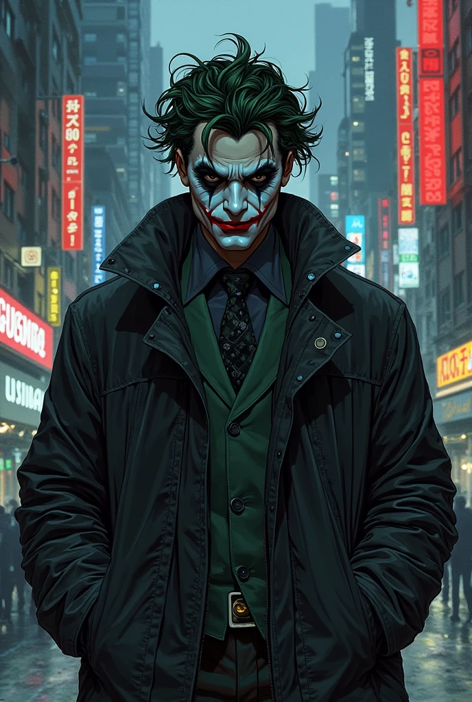 Joker in Gotham Alley at the Place Where Bruce Wayne's Parents Died --auto --s2