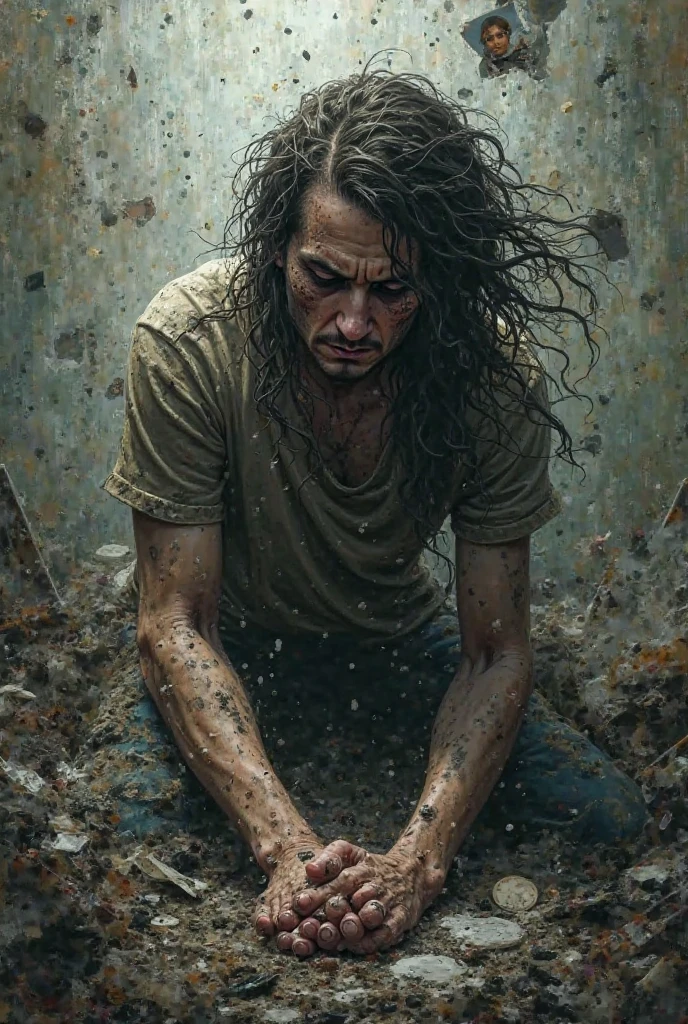 Poster representing Addictions and their effects 