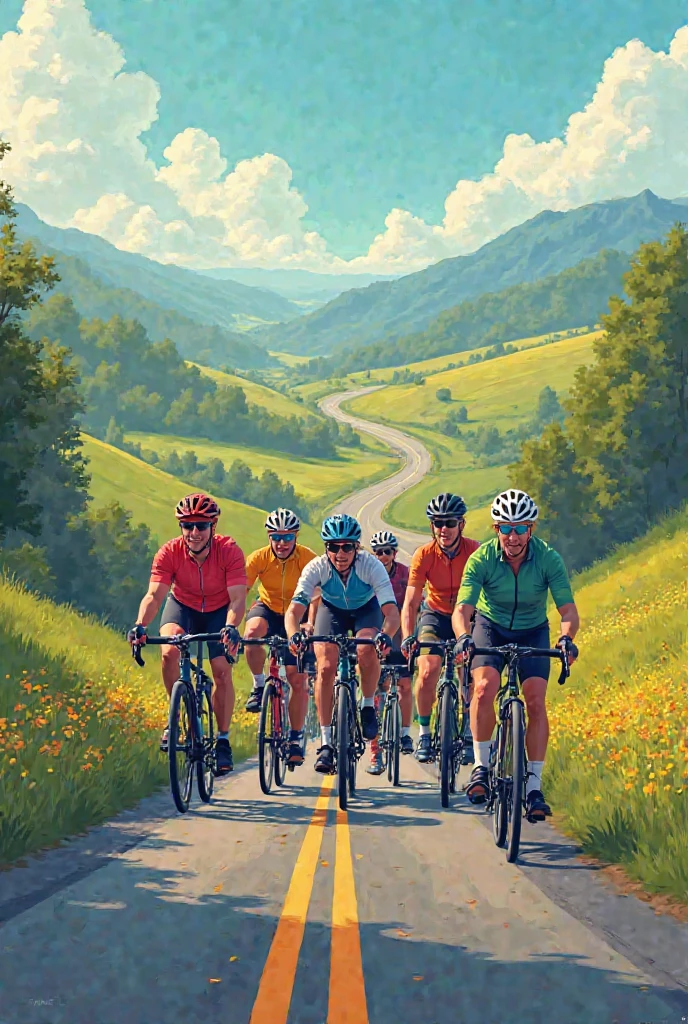 Invitation Bikers’s group invite for bike ride