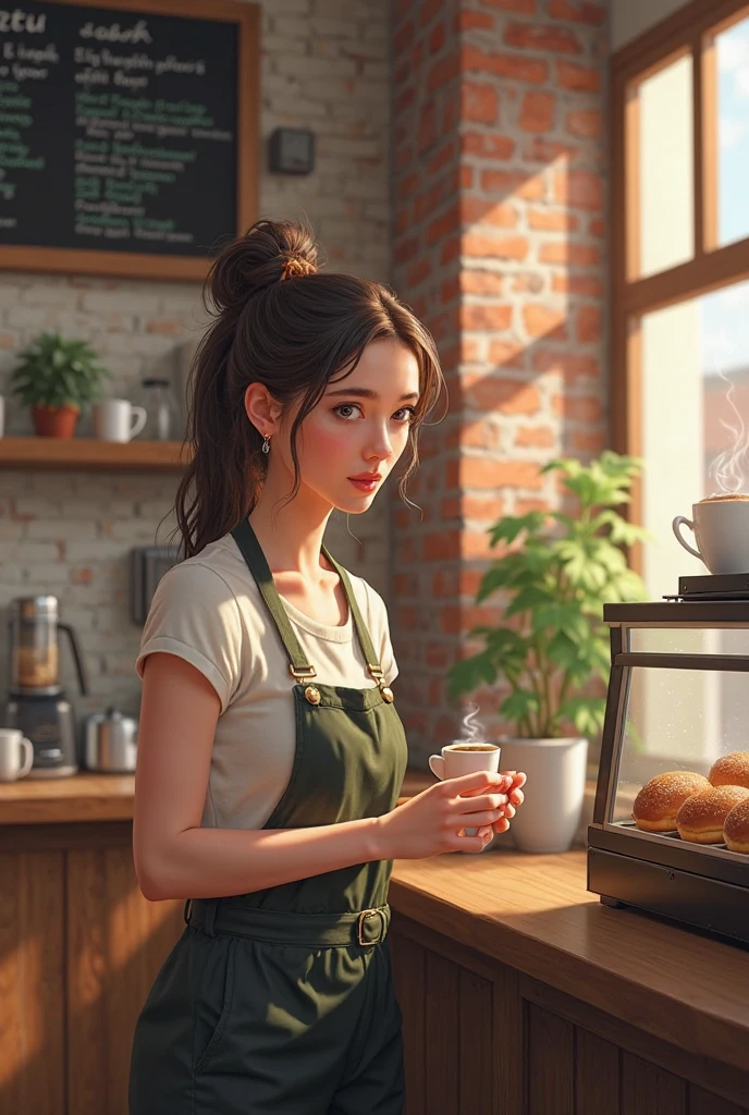 Of that same girl working in that coffee shop