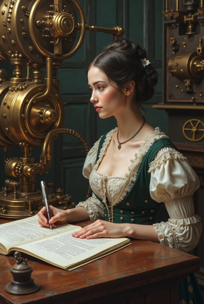 ada lovelace creates a program for the babbage machine