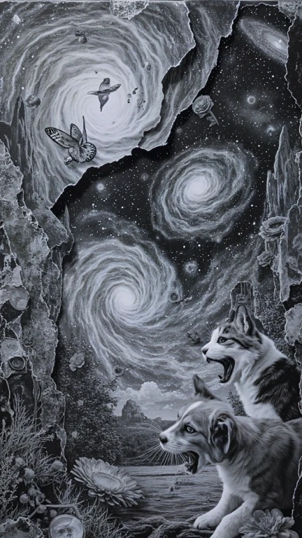 Change the black and white image to a color image.