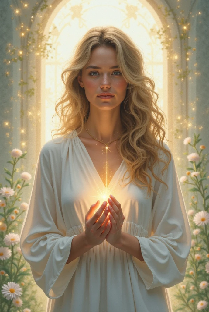 I am a reliable person, to those souls that inspire calm, because in me there is no room to hurt anyone, only to care for and bring peace." With this phrase create something related to ha for a woman