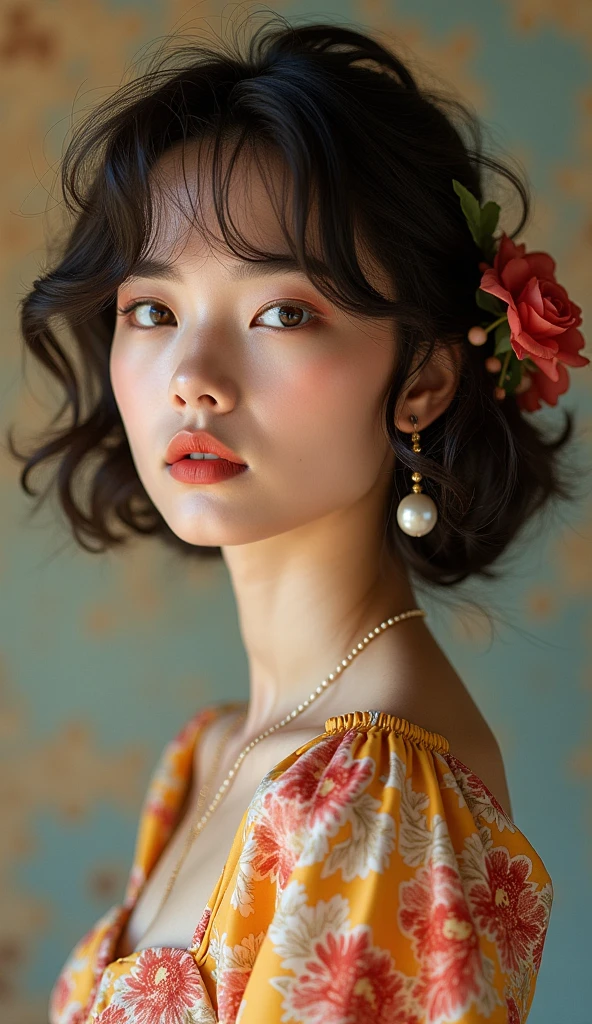 Retro,Collage art style,( Finely Detailed ),a girl,Exquisite details,4k HD, Photo Writing,professional quality,温暖Retro色调, dynamic composition ,Elegant and elegant portraits,Attractive expressions,Beautiful clothing texture,Attractive background elements,Exquisite lighting rendering,Professional photography,Excellent magazine texture