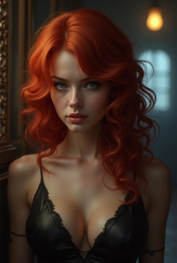 Make a red-haired female prostitute 