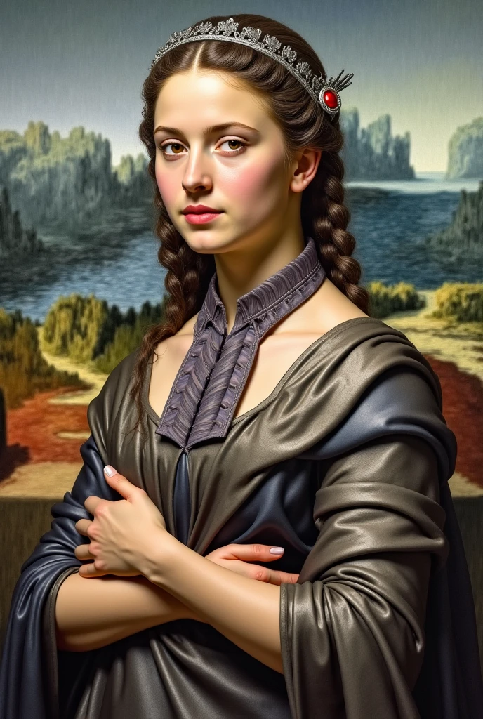 Reread this image, play as the other artists had painted, Without losing the essence of painting