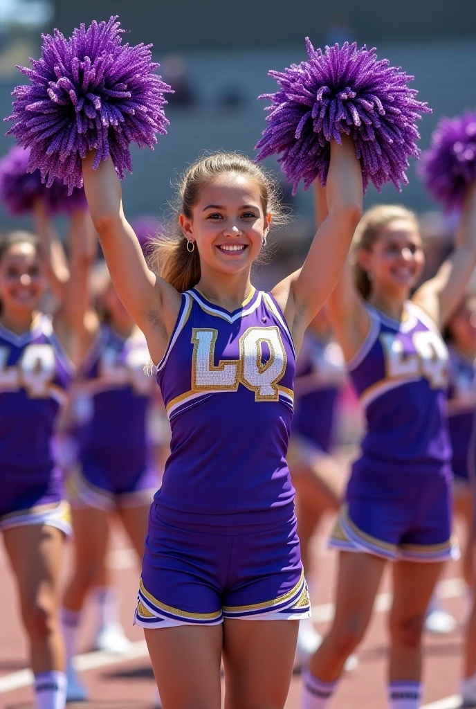 11 year old cheerleader