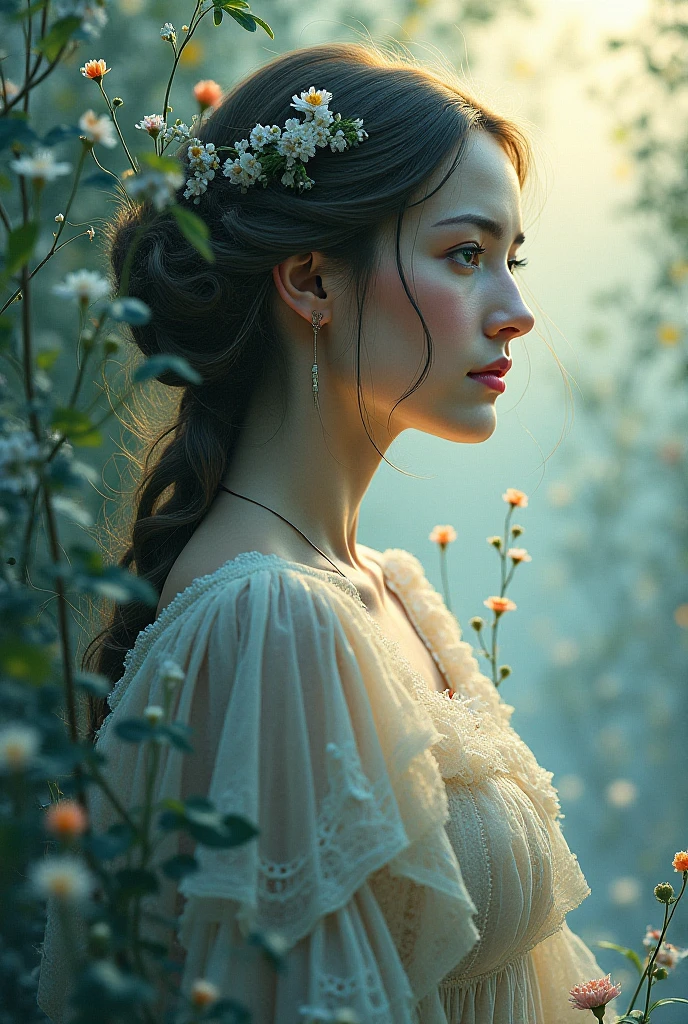 I would like a combination of the first and second created image that I asked you for 