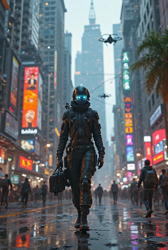 Futurist cyber punk Brazil 