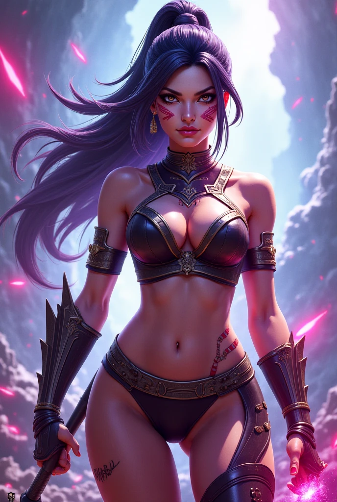 ((maximum quality))、((obra-prima))、((Foto de corpo inteiro de uma mulher))、((fundo muito simples))、(design de personagens de jogos)、guerreira amazona，Costumes primitiveonstro blue demon、projeto de monstro，(Fusion of the Water Goddesarine element)、desenho animado、Homem-Besta、Ornamentos de marfim、only、postura de luta，Arte conceitual do jogo Riot, Mulheres que querem、SEXO poderoso e intenso、High speed piston、mulher with trembling legs、Corpo fortemente inclinado、tremendo de prazer、((((suor, Vulgar expressions、overdose、Prazer sexual))), POV、Quarto escuro como breu、only neon lights、Three pairs of women riding one man、Quarto Piscina Escuro、only neon lights brilham
