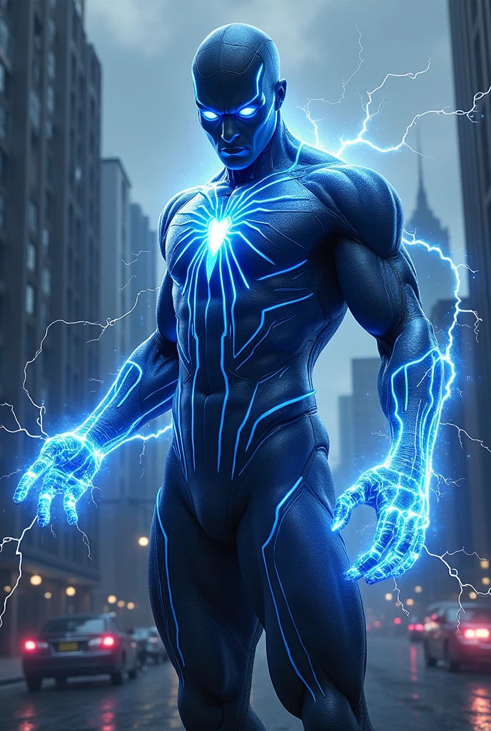 A superhero with hydrogen powers