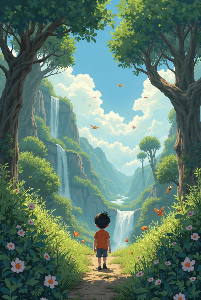 Make it into ghibli style