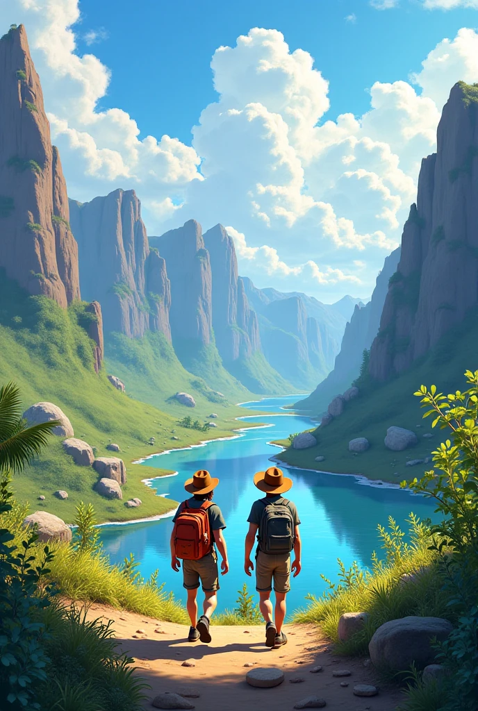 But in Spanish and a picture outside the map 