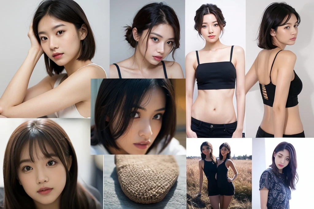 Nsfw,(High resolution:1.3), (16k, Photorealistic, Raw photo, Best image quality,multiple view: 1.4), Japanese, Beautiful Face, (A vivid face), Beautiful Hairstyles, Realistic eyes, Beautifully detailed eyes, (Realistic Skin), Beautiful skins, attractive, 超A high resolution, Surreal, High detail, Golden Ratio, Highly detailed cute girl,(20-year-old)、Detailed Background、(Many passers-by:2.0、Detailed face、Well-formed face), ((boob flash)),                                                                                                                                                   (brown haire,very short hair,Bob Cut,gigantic  breast,large hip, cleavage,black collar:1.4),Laugh,smile,nipples,navel, (naked on hoodie:1.5),(back view ,doggy style:1.3),