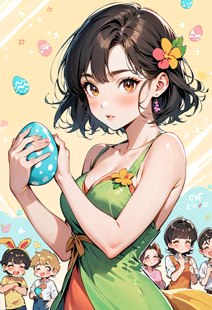 （random pose nudist）、random naked woman、Lots of elementary school boys who are friends and stand shoulder to shoulder、surround each other&#39;face、random emotions、laughter、recorded video、long shot、dynamic angle、Peaches