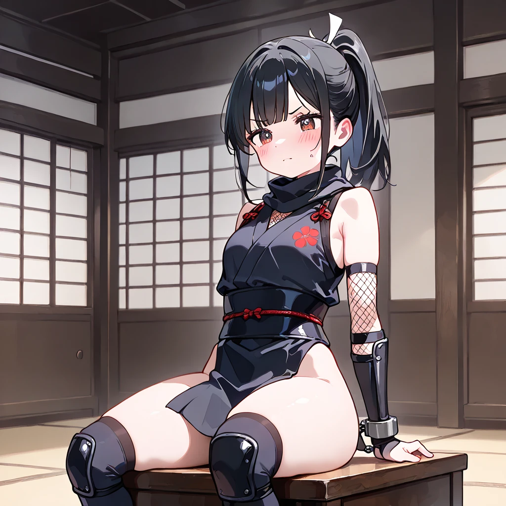 (Masterpiece, High Quality, Top quality, High-Detailed, Detailed CG, Cinematic Shadow, Cinematic Scene, Beautiful Detailed Eyes, Ultra Resolution, Depth of Field, High Resolution, Masterpiece: 1.2), Anime Art style, Very Detailed, Dynamic Angle, Style, Detailed Green Hair, Detailed Blue Eyes, Purple Eye, Slim Body, Sparkling Eyes, Sparkling Detailed Eyes, Hair Accessory, Earrings, Slightly Blunt Bangs, Looking at the Audience, Rope, (Angry Expression:1.2), (Chinese Style Lingeries), (Chinese Lingeries), (Chinese Underwear), (Chinese Flower Pattern on Lingeries), (Anime Girl Tied With Rope), Lingeries, Underwear, Good Composition, Arms Behind, (Leg Being Tied With Rope), (Leg Hanging by Rope), Legs, Spread Leg, Feet, Butt, Thighs, Small Breasts, Small Size Breasts, Spread Legs, Blur Background, Chinese Architectures
