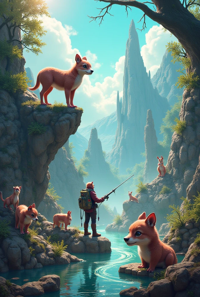 Create furros by catching 