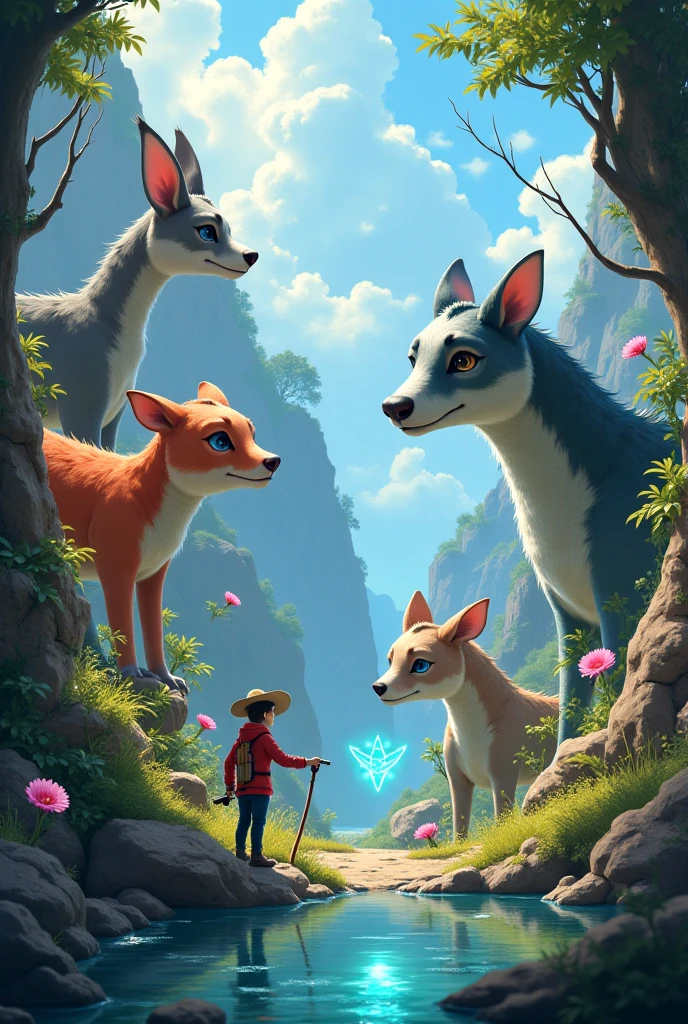 Create furros by catching 