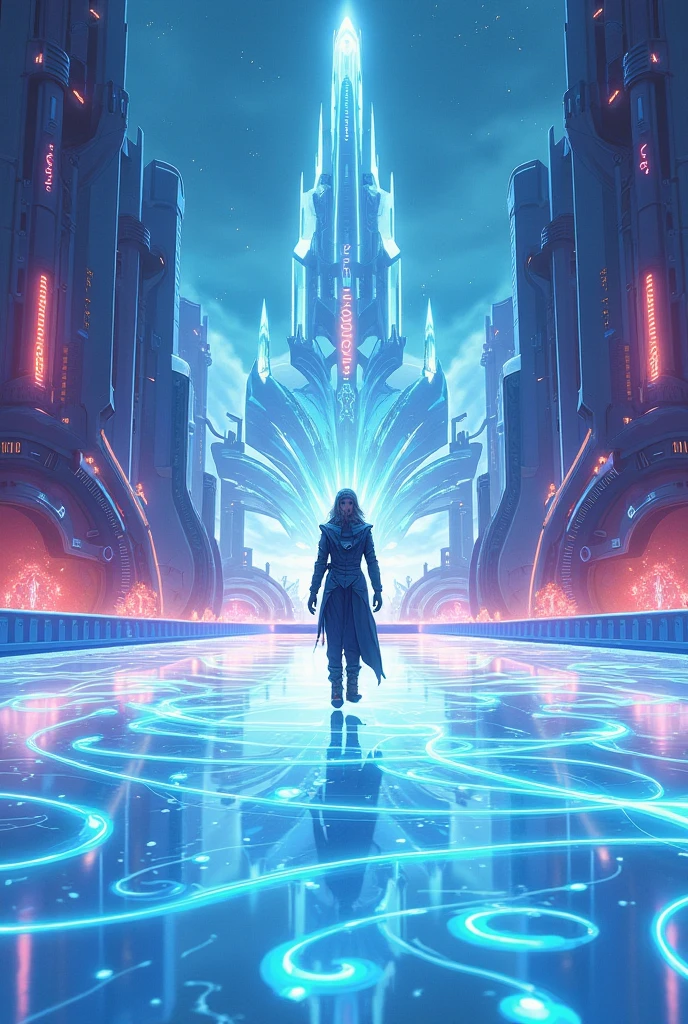 Hunter Rink S Sci-fi Cartoon Illustration Magic Mana 